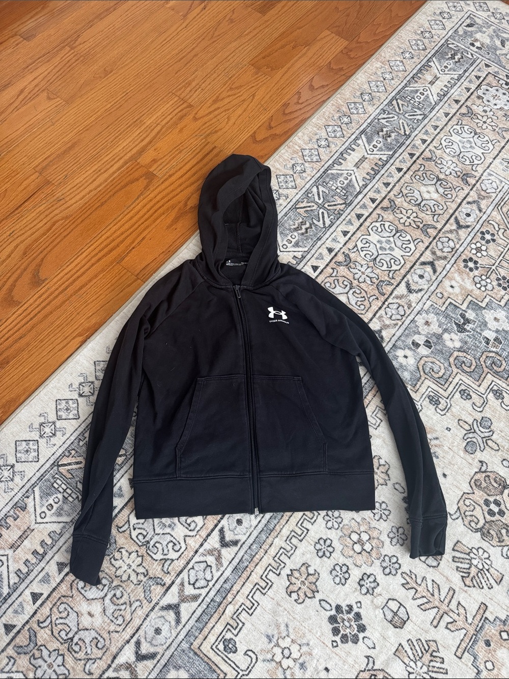 Under Armour Black Women’s Full-Zip Hoodie- Size Small